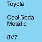 Preview: Toyota, Cool Soda Metallic, 8V7.